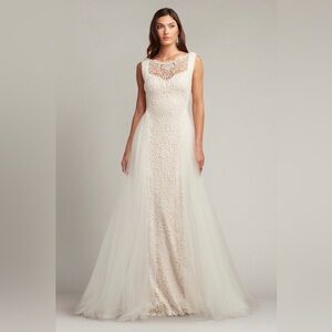 TADASHI SHOJI - ALAMO DOT EMBROIDERED BRIDAL GOWN